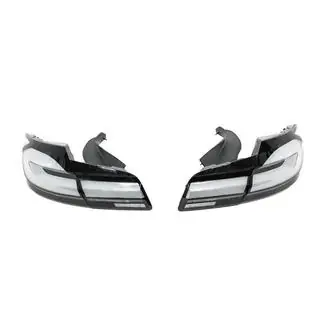 Aizmugurējie lukturi (Black LCI dizains) BMW 5. sērija F10/F11 2010–2016 foto 3