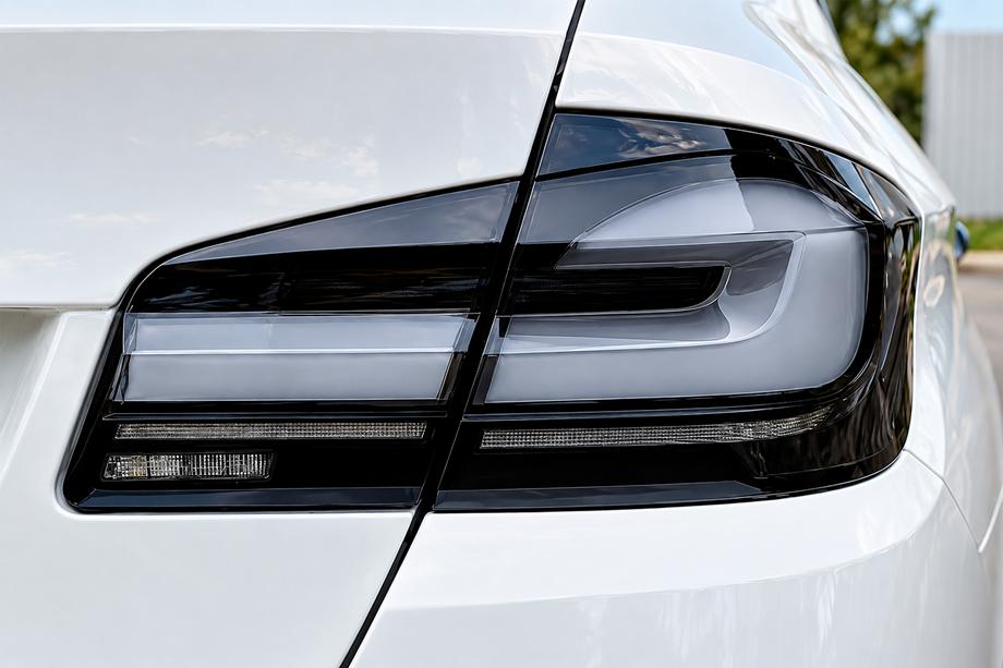 BMW 5. sērija F10/F11 2010–2016 Aizmugurējie lukturi (Black LCI dizains) Foto 1