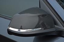 BMW 3. sērija F30/F31 2012–2019 Spoguļu uzlikas (2 gab., īsts oglekļa šķiedras karbons) foto 5