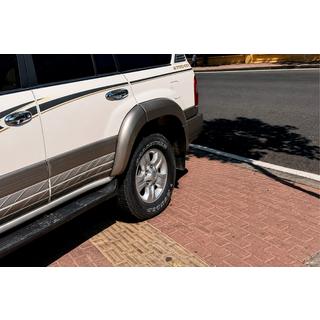 Spārnu arku paplašinātāju komplekts (10 gab.) Toyota Land Cruiser 100 1998–2007 foto 3