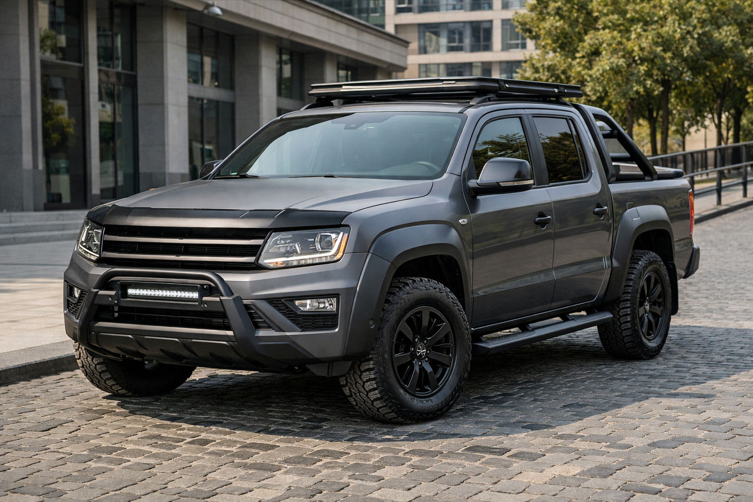 Volkswagen Amarok starta uzlabojums pilsētai bez lētas izrādīšanās