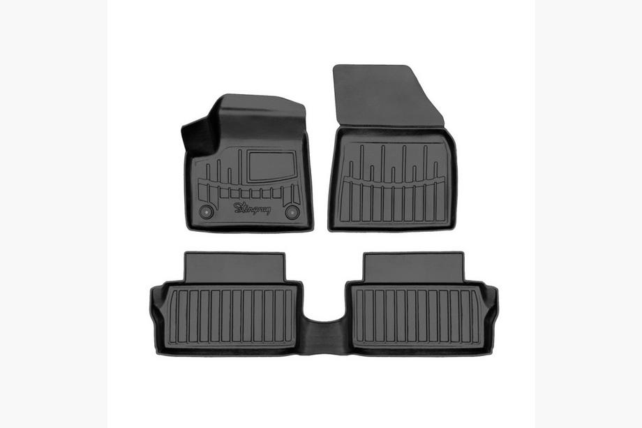 Citroen C3 X/e-C3 2022– Stingray 3D gumijas paklājiņi (e-C3, 3 gab.) Image