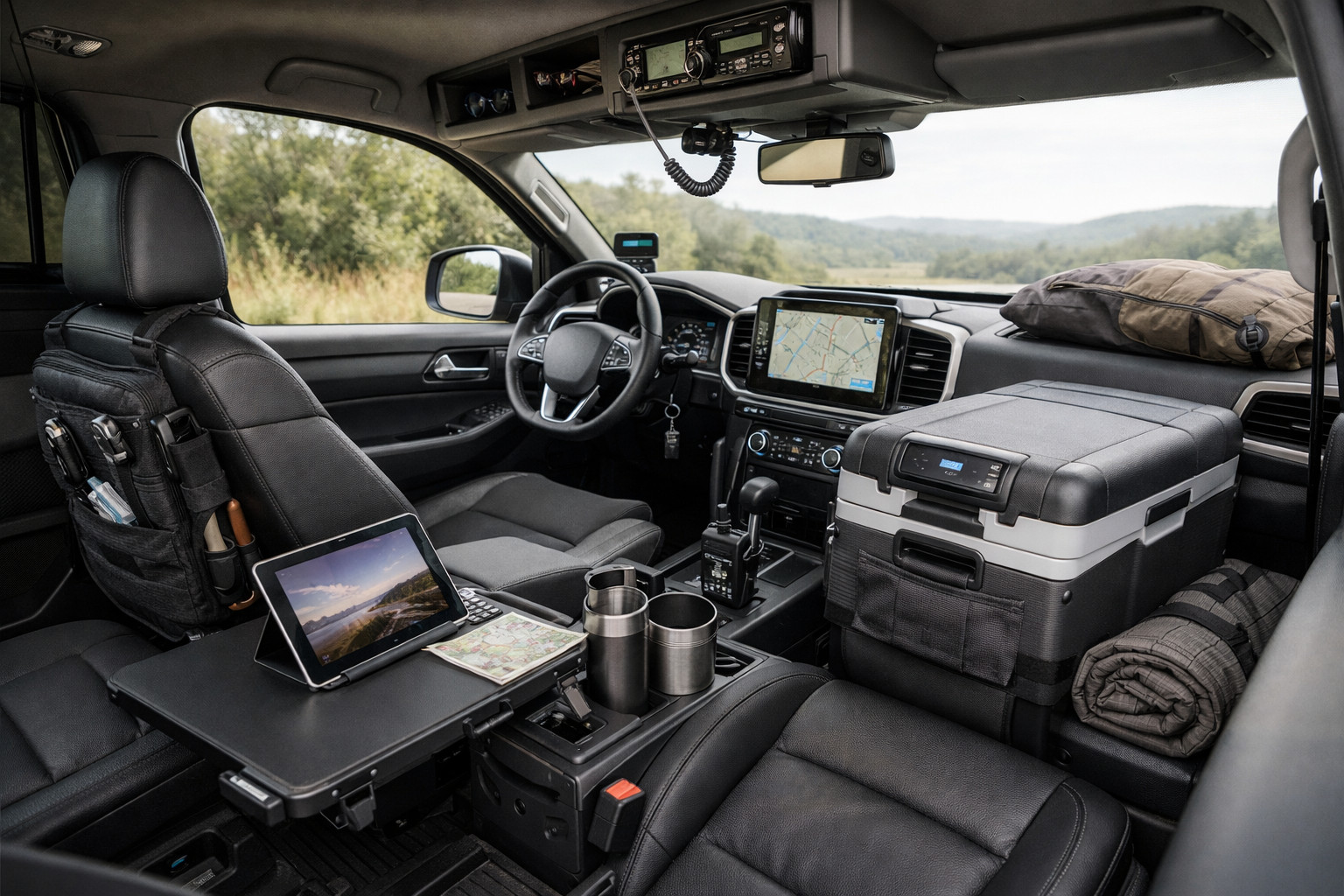 Ko uzlabot Volkswagen Amarok salonā tāliem braucieniem