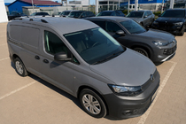 Volkswagen Caddy 2020– Hromēti jumta reliņi (turku dizains) foto 3