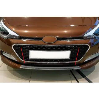 Nerūsējošā tērauda uzlika bufera režģim 2014-2018 Hyundai I-20 2014–2020 foto 1