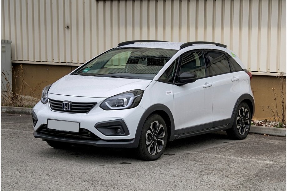 Honda FIT/Jazz 2020– Melni OEM jumta reliņi (ABS plastmasa) Image