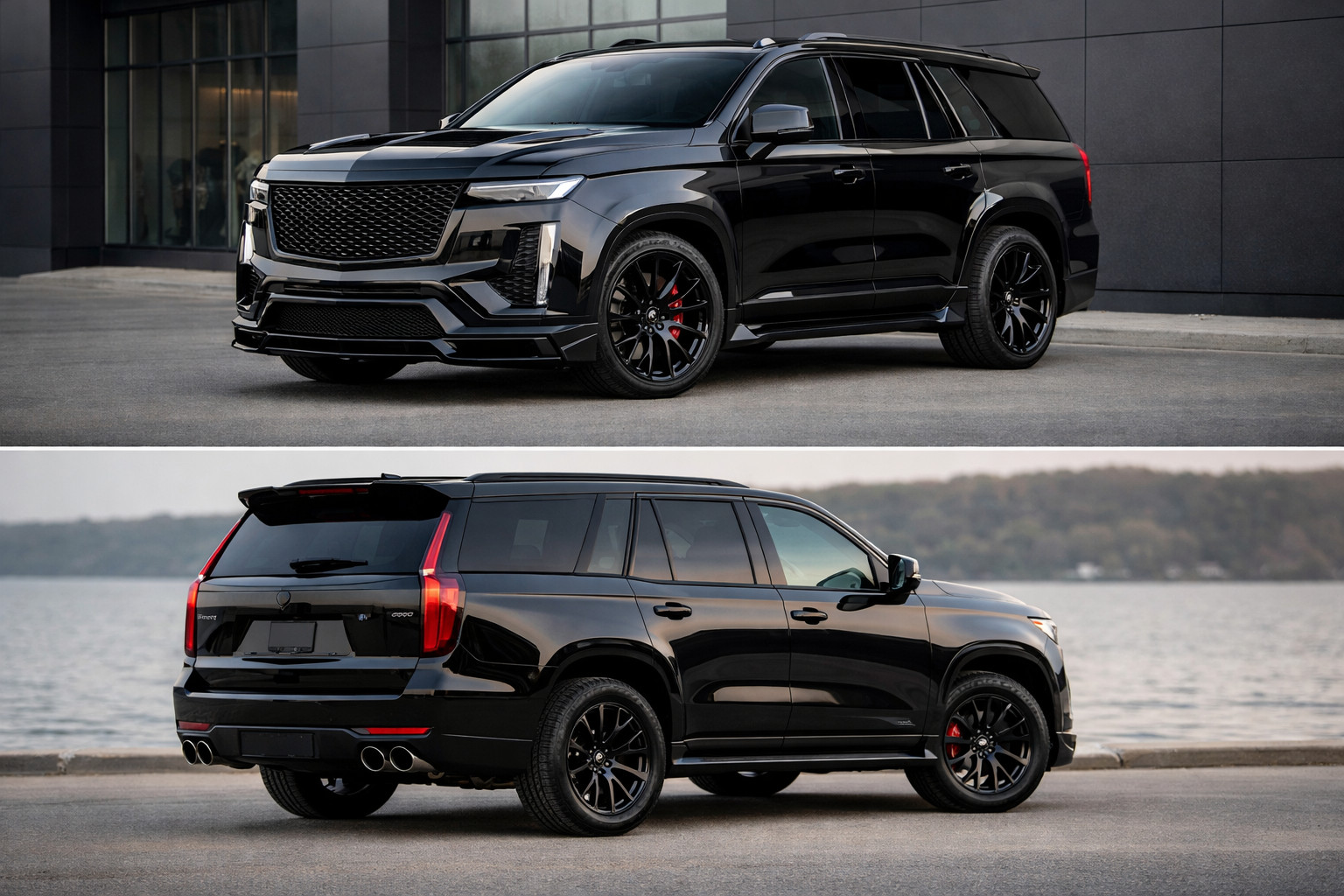Kad Cadillac Escalade 2020+ ir jēga pilnam bodykit, bet kad pietiek ar nelieliem uzlabojumiem