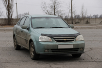 Chevrolet Lacetti 2003–2024 Priekšējais aizsargstienis ST008 Black (42 mm, nerūsējošais tērauds) foto 2