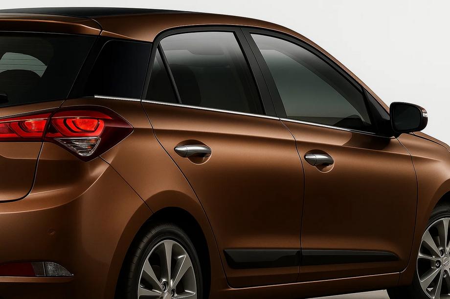 Hyundai I-20 2014–2020 Apakšējās logu līstes (6 gab., nerūsējošais tērauds) Image
