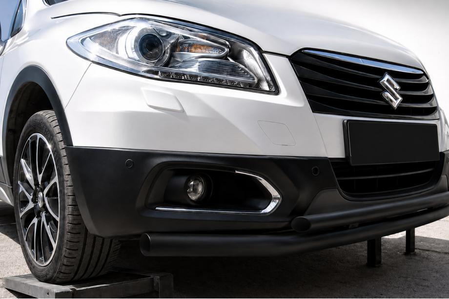 Suzuki SX4 S-Cross 2013–2016 Priekšējais aizsargstienis ST014 Black (nerūsējošais tērauds) Image