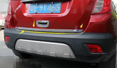 Opel Mokka 2012–2021 Bagāžnieka malas uzlika (nerūsējošā tērauda) foto 2