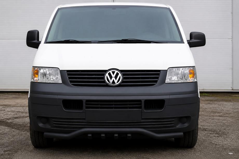 Volkswagen T5 Transporter 2003–2010 Priekšējais aizsargstienis Wave-Grill ST007-1 Black (nerūsējošais tērauds) Image