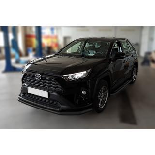 Priekšējā aizsargstienis F3-10 Black (nerūsējošais tērauds) foto 2