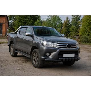Priekšējais aizsargs F3-34 Black (nerūsējošais tērauds) foto 2