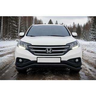 Priekšējais aizsargstienis ST007 Black (nerūsējošais tērauds) foto 1