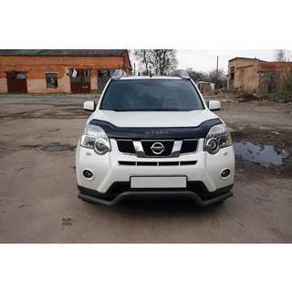 Priekšējā aizsargstanga ST007 Black (nerūsējošais tērauds) foto 2