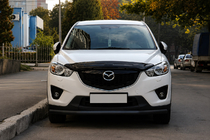 Mazda CX-5 2012–2017 Priekšējais aizsargstienis ST008 Black (nerūsējošais tērauds) foto 1