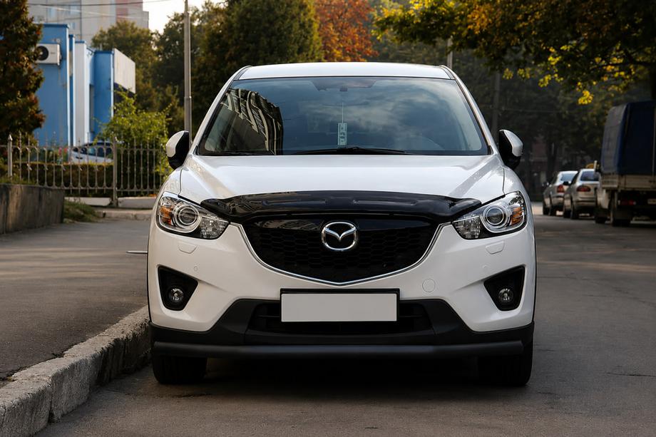 Mazda CX-5 2012–2017 Priekšējais aizsargstienis ST008 Black (nerūsējošais tērauds) Image