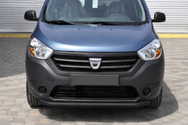 Dacia Dokker 2013–2022 Priekšējais aizsargstienis ST008 Black (nerūsējošais tērauds) foto 1