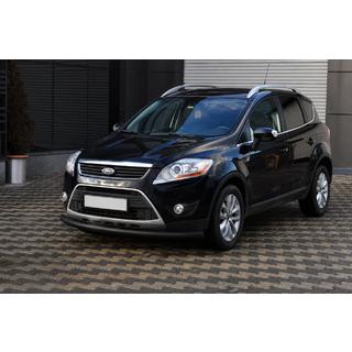 Priekšējais aizsargstienis ST008 Black (nerūsējošais tērauds) foto 2