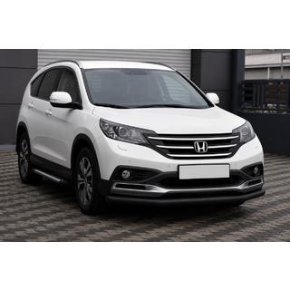Priekšējais aizsargstienis ST008 Black (nerūsējošais tērauds) foto 1