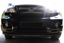 Honda CRV 2007–2011 Priekšējais aizsargstienis ST008 Black (nerūsējošais tērauds) foto 1