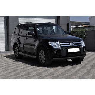 Priekšējais aizsargstienis ST008 Black (nerūsējošais tērauds) foto 3