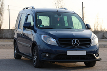Mercedes Citan 2013–2021 Priekšējais aizsargstienis ST008 Black (nerūsējošais tērauds) foto 4