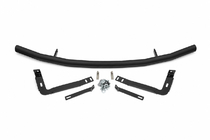 Mercedes Sprinter W907/W910 2018– Priekšējais aizsargstienis ST008 Black (nerūsējošais tērauds) foto 2