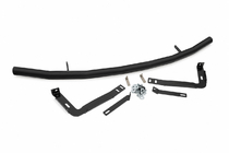 Mercedes Sprinter W907/W910 2018– Priekšējais aizsargstienis ST008 Black (nerūsējošais tērauds) foto 3