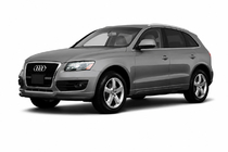 Audi Q5 2008–2017 Priekšējais aizsargstienis ST008 Black (nerūsējošais tērauds) foto 1