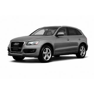 Priekšējais aizsargstienis ST008 Black (nerūsējošais tērauds) Audi Q5 2008–2017 foto 1