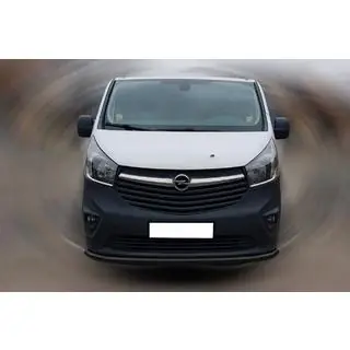 Priekšējais aizsargstienis ST008 Black (nerūsējošais tērauds) foto 1