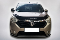 Renault Lodgy 2013–2022 Priekšējais aizsargstienis ST008 Black (nerūsējošais tērauds) foto 1