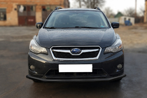 Subaru XV 2011–2017 Priekšējais aizsargstienis ST008 Black (nerūsējošais tērauds) foto 1
