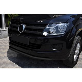 Priekšējais aizsargstienis ST008 Black (nerūsējošais tērauds) foto 1