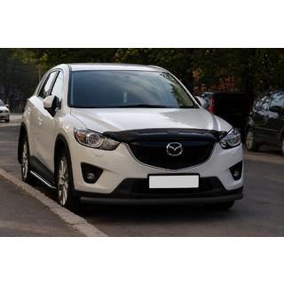 Priekšējais aizsargstienis ST008 Black (nerūsējošais tērauds) Mazda CX-3 2015– foto 3