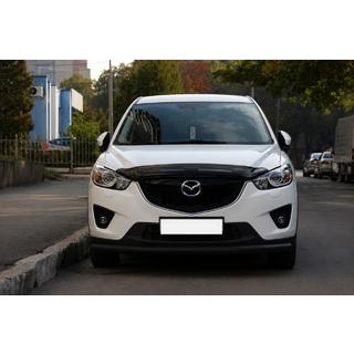Priekšējais aizsargstienis ST008 Black (nerūsējošais tērauds) Mazda CX-3 2015– foto 2