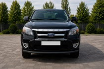 Ford Ranger 2007–2011 Priekšējais aizsargstienis ST008 Black (nerūsējošais tērauds) foto 2