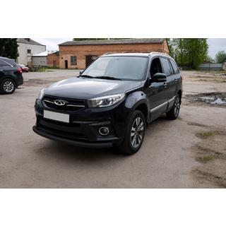 Priekšējais aizsargstienis ST008 Black (nerūsējošais tērauds) foto 2