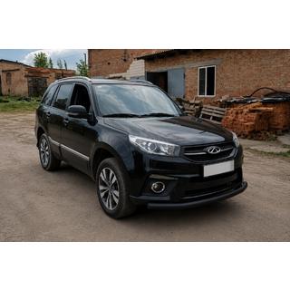 Priekšējais aizsargstienis ST008 Black (nerūsējošais tērauds) foto 3