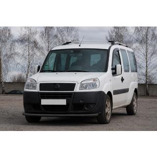 Priekšējais aizsargstienis ST008 Black (nerūsējošais tērauds) foto 1
