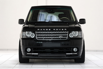 Range Rover III L322 2002–2012 Priekšējais aizsargstienis ST008 Black (nerūsējošais tērauds) foto 1