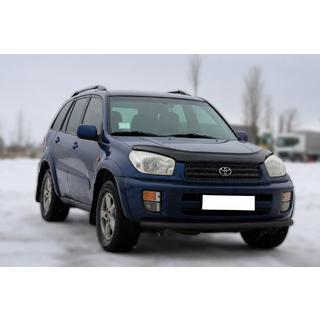 Priekšējais aizsargstienis ST008 Black (nerūsējošais tērauds) Toyota Rav 4 2001–2005 foto 2