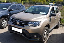 Renault Duster 2008–2017 Priekšējais aizsargstienis ST012 Black (nerūsējošais tērauds) foto 2