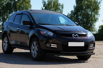 Mazda CX-7 2006–2012 Priekšējais aizsargstienis ST014 Black (nerūsējošais tērauds) foto 3