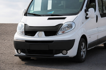 Renault Trafic 2001–2015 Priekšējais aizsargstienis ST014 Black (nerūsējošais tērauds) foto 3