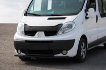 Nissan Primastar 2002–2014 Priekšējais aizsargstienis ST014 Black (nerūsējošais tērauds) foto 3