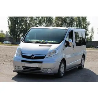 Priekšējais aizsargstienis ST014 Black (nerūsējošais tērauds) foto 1