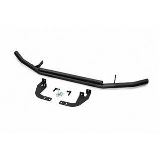 Priekšējais aizsargstienis ST014 Black (nerūsējošais tērauds) Mitsubishi Pajero Sport 2008–2015 foto 1